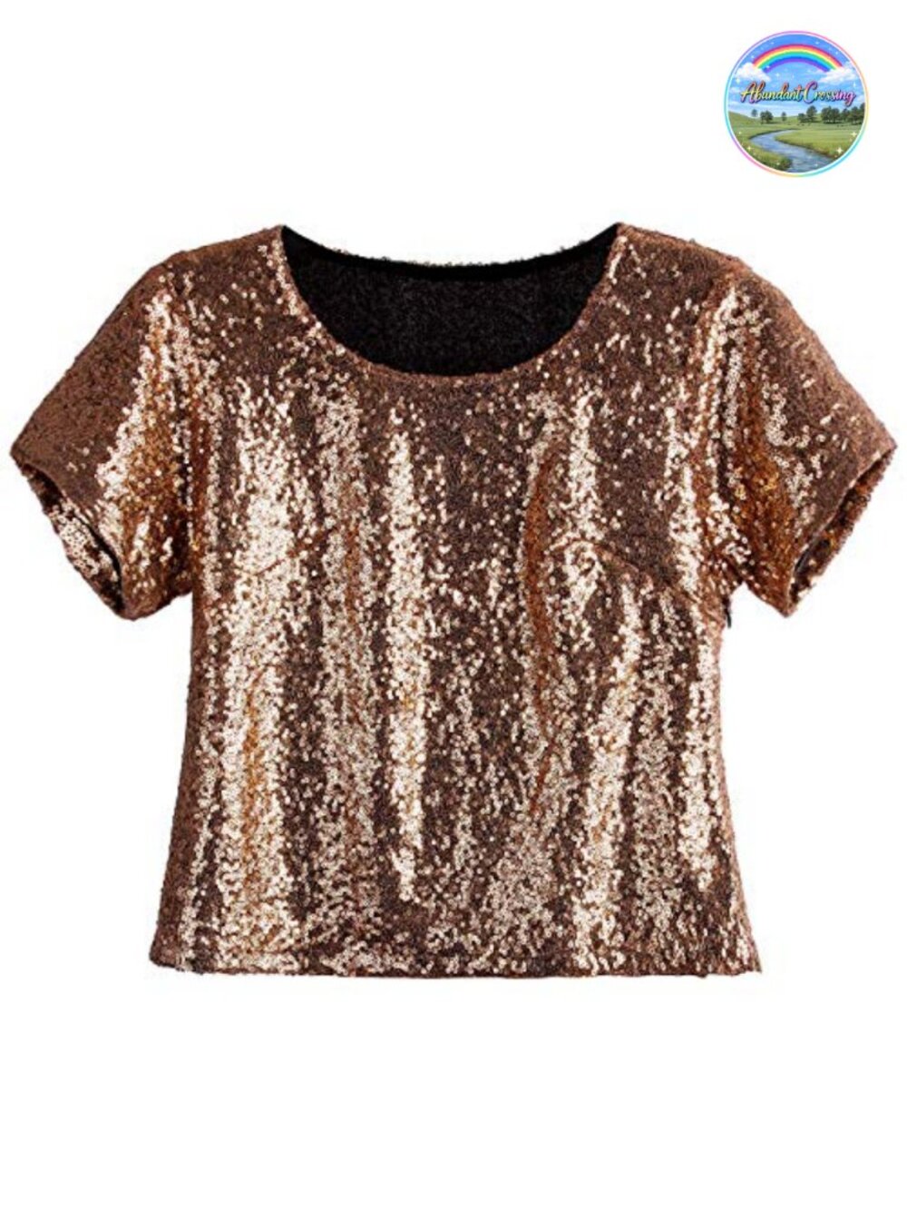 Sequin Tunic Top Sparkly Shimmer Party Bridesmaid Glitter Glam Loose Sleeves